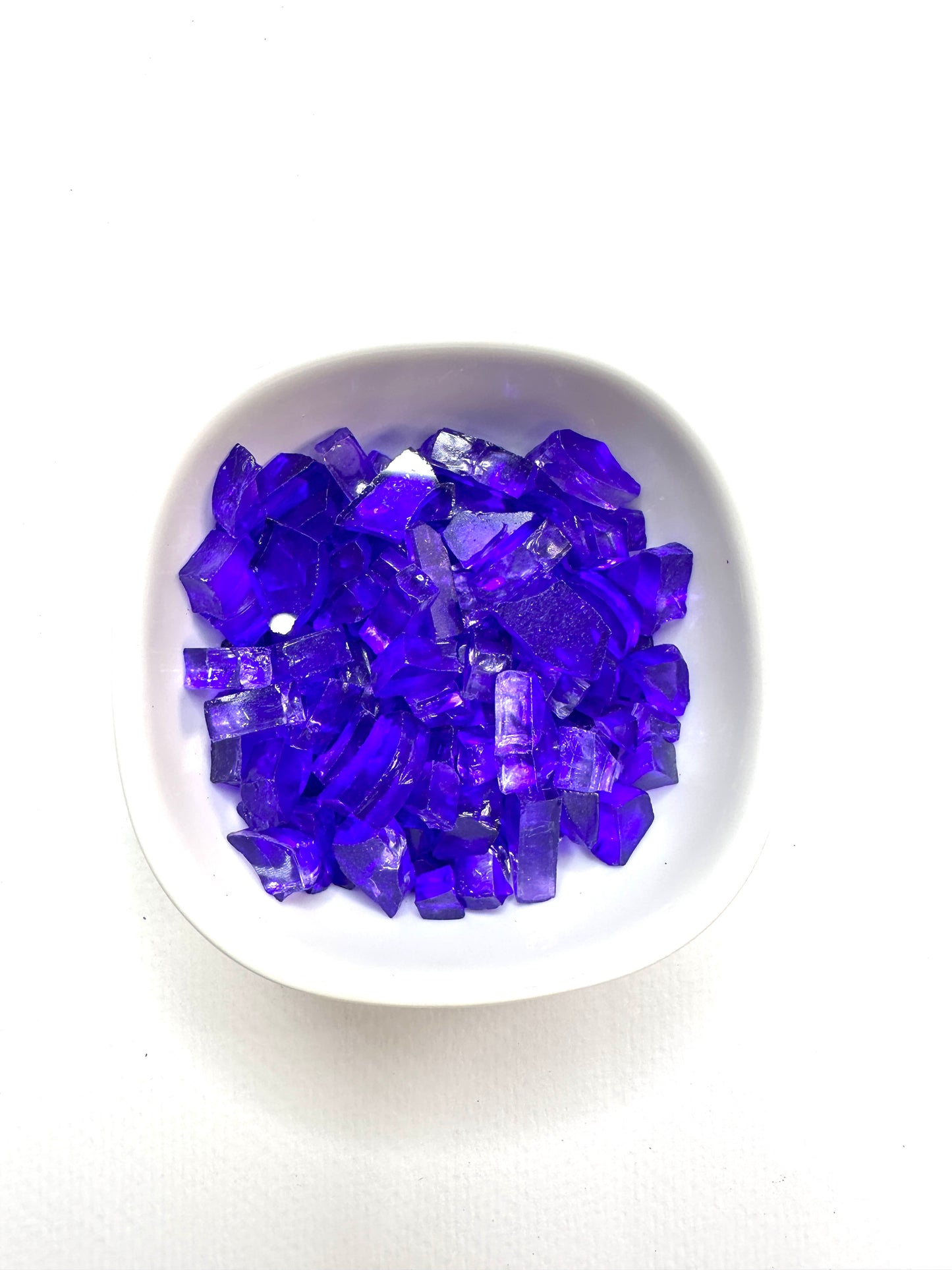 1/4" Purple Classic Crushed Tempered Glass – 1 Pound Bag