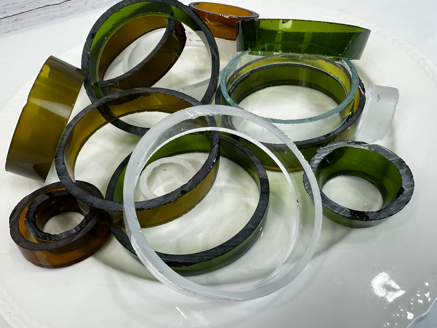 Glass Bottle Rings Mystery Box