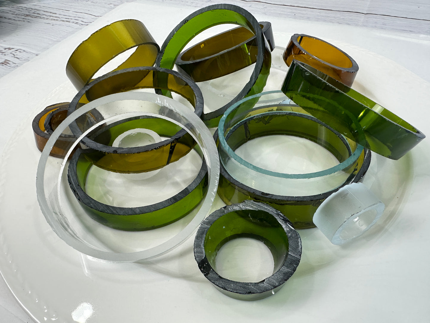 Glass Bottle Rings Mystery Box