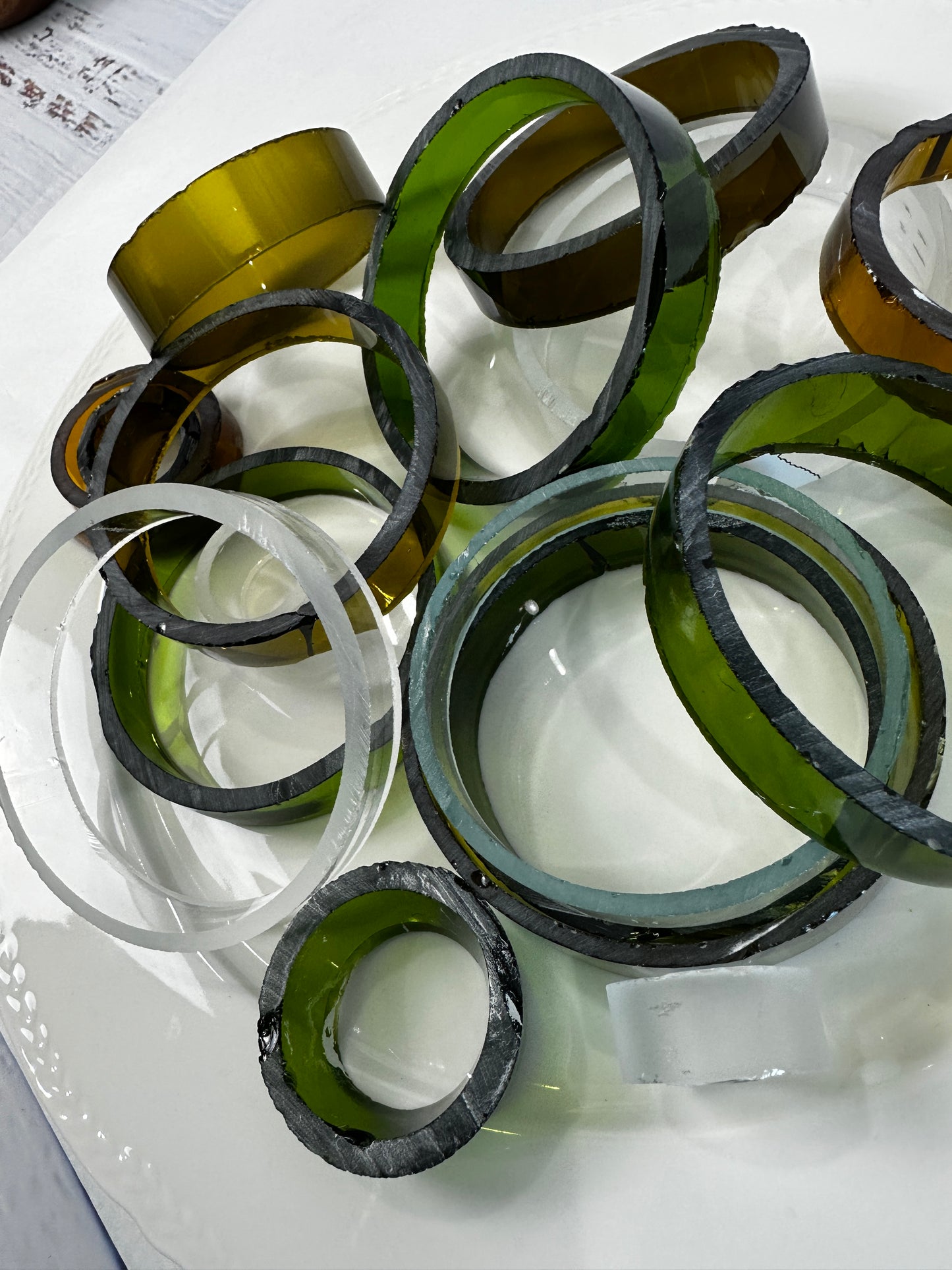 Glass Bottle Rings Mystery Box