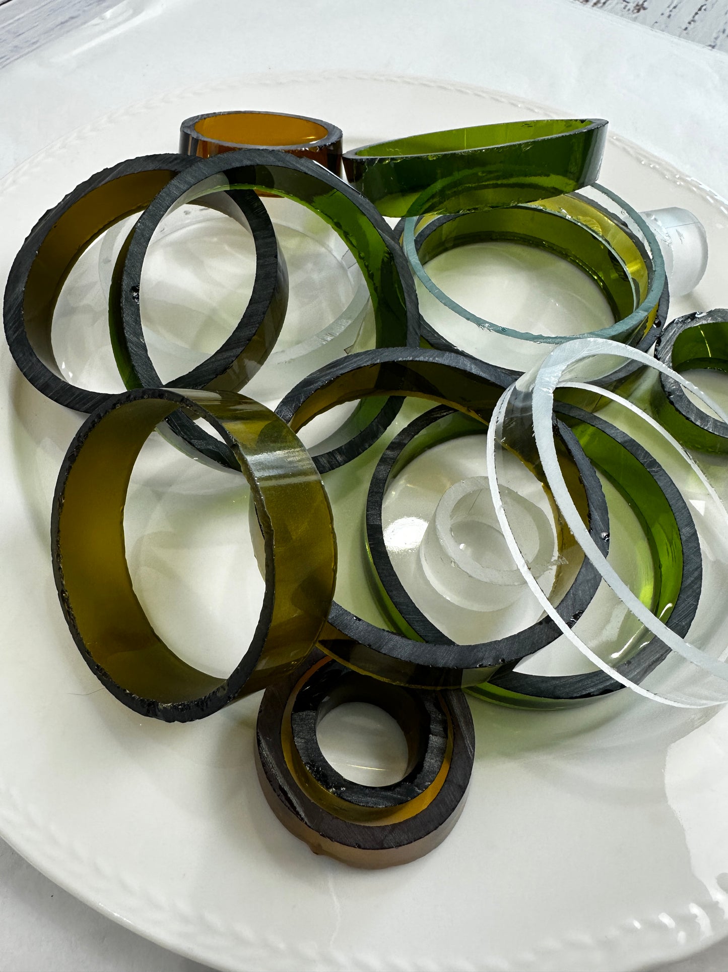Glass Bottle Rings Mystery Box