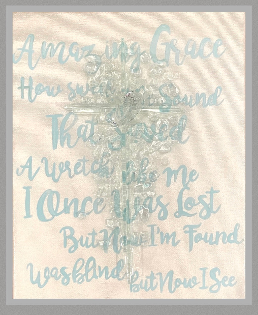 Amazing Grace Cross DIY Kit