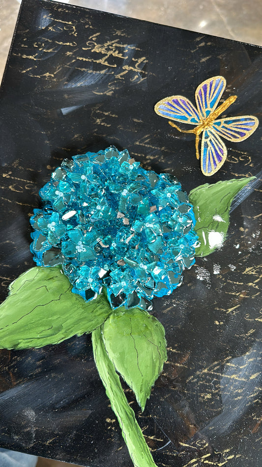 Blue Hydrangea