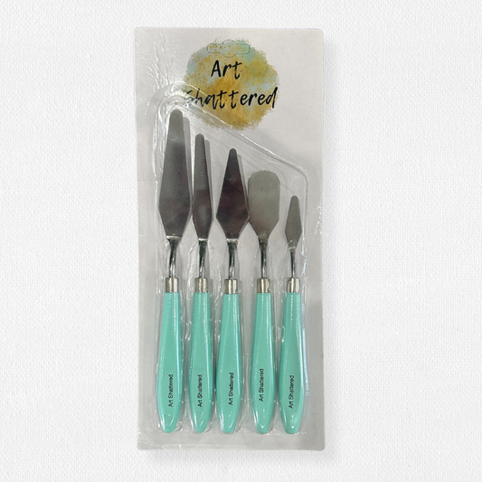 Art Shattered 5-Piece Palette Knife Set