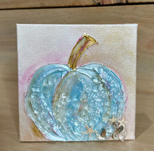 Pastel Metallic Pumpkin