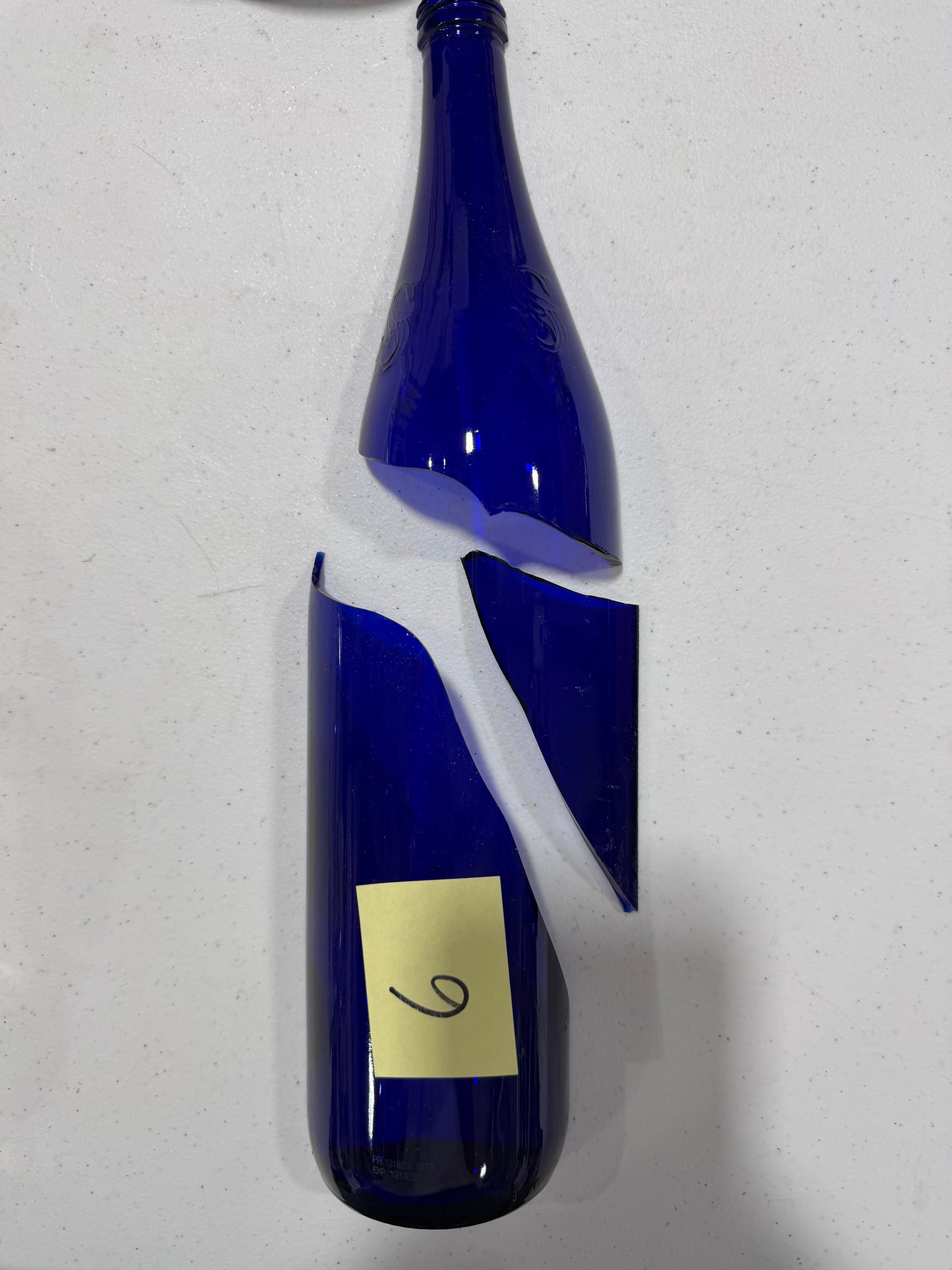 Broken Wine bottle 1/2 splits