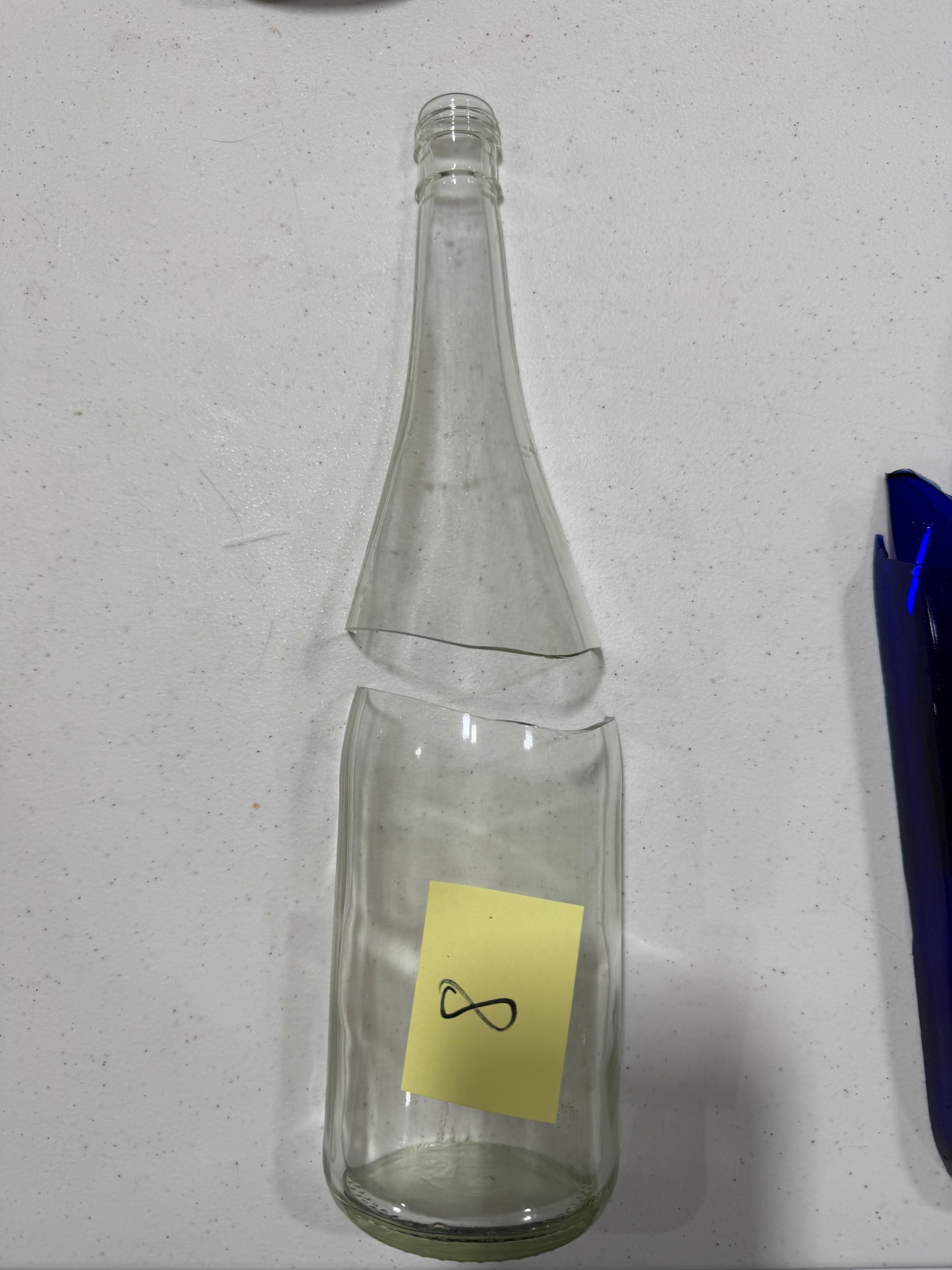 Broken Wine bottle 1/2 splits