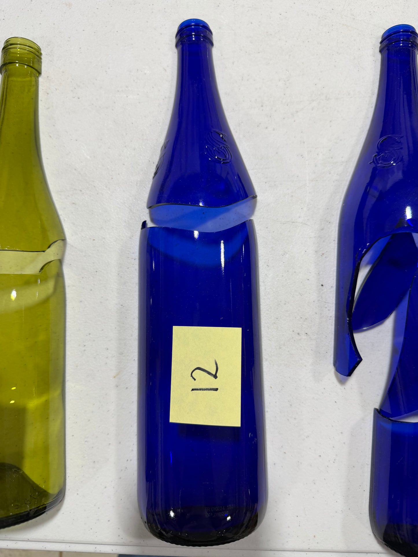 Broken Wine bottle 1/2 splits