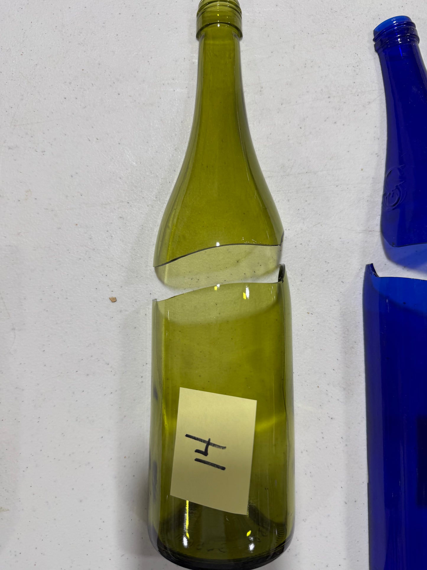 Broken Wine bottle 1/2 splits
