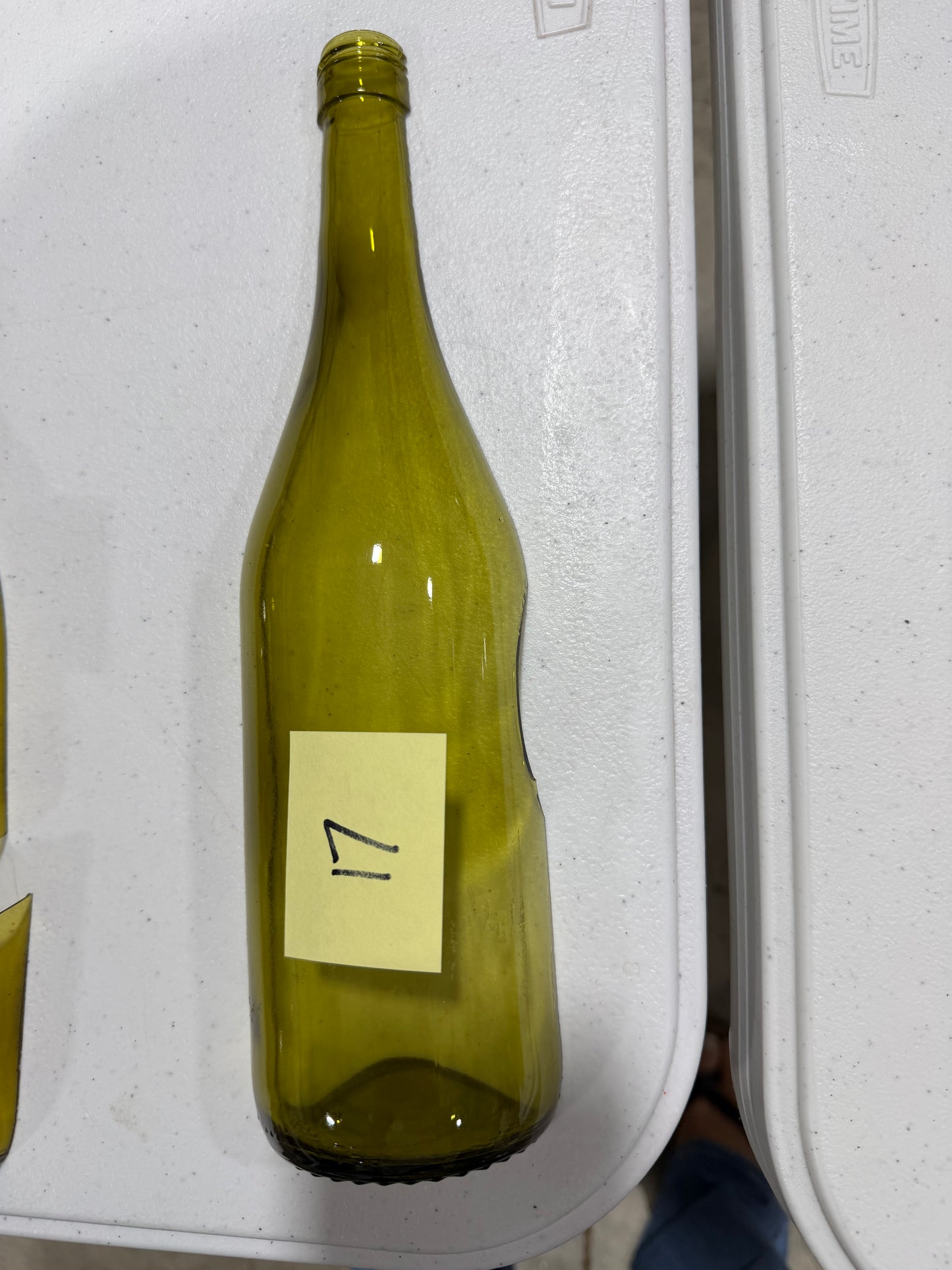 Broken Wine bottle 1/2 splits