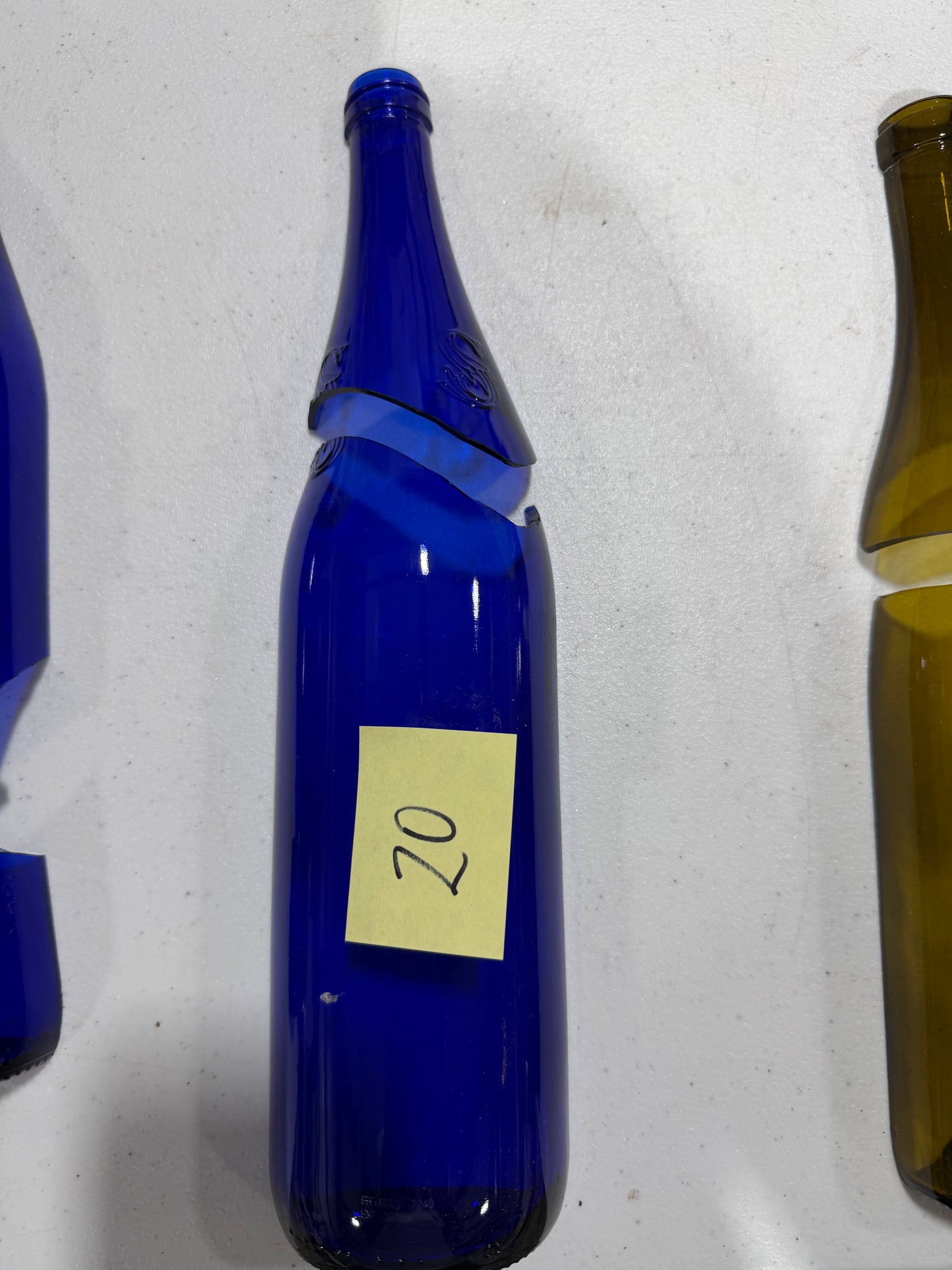 Broken Wine bottle 1/2 splits