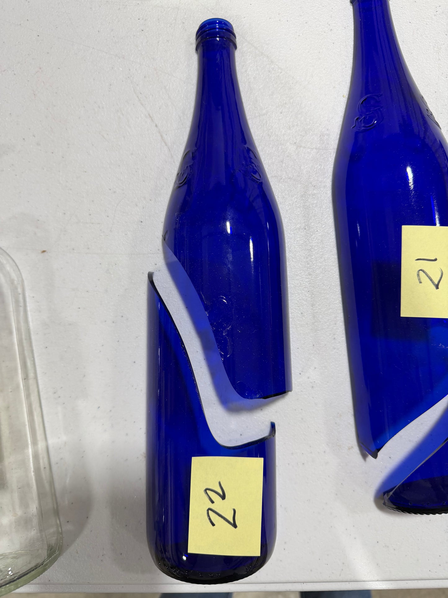 Broken Wine bottle 1/2 splits