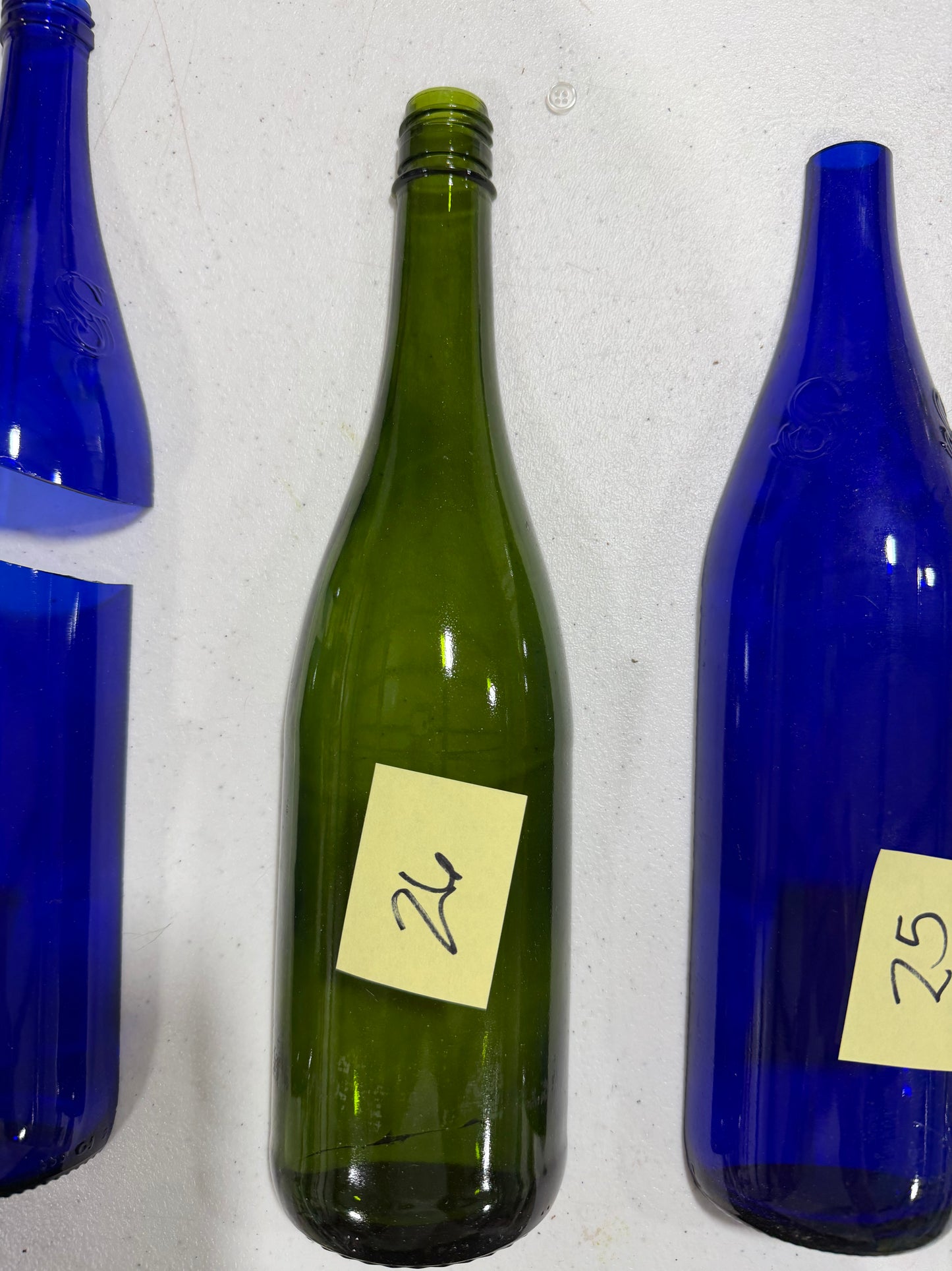 Broken Wine bottle 1/2 splits