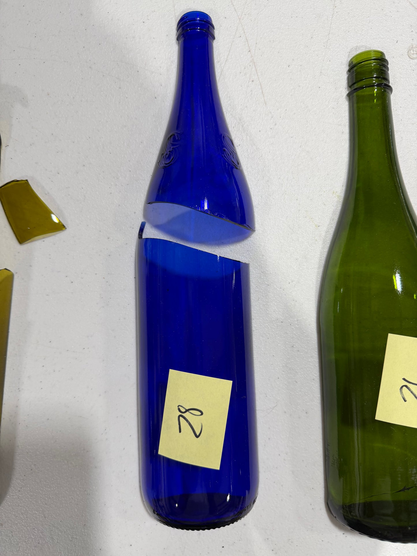 Broken Wine bottle 1/2 splits