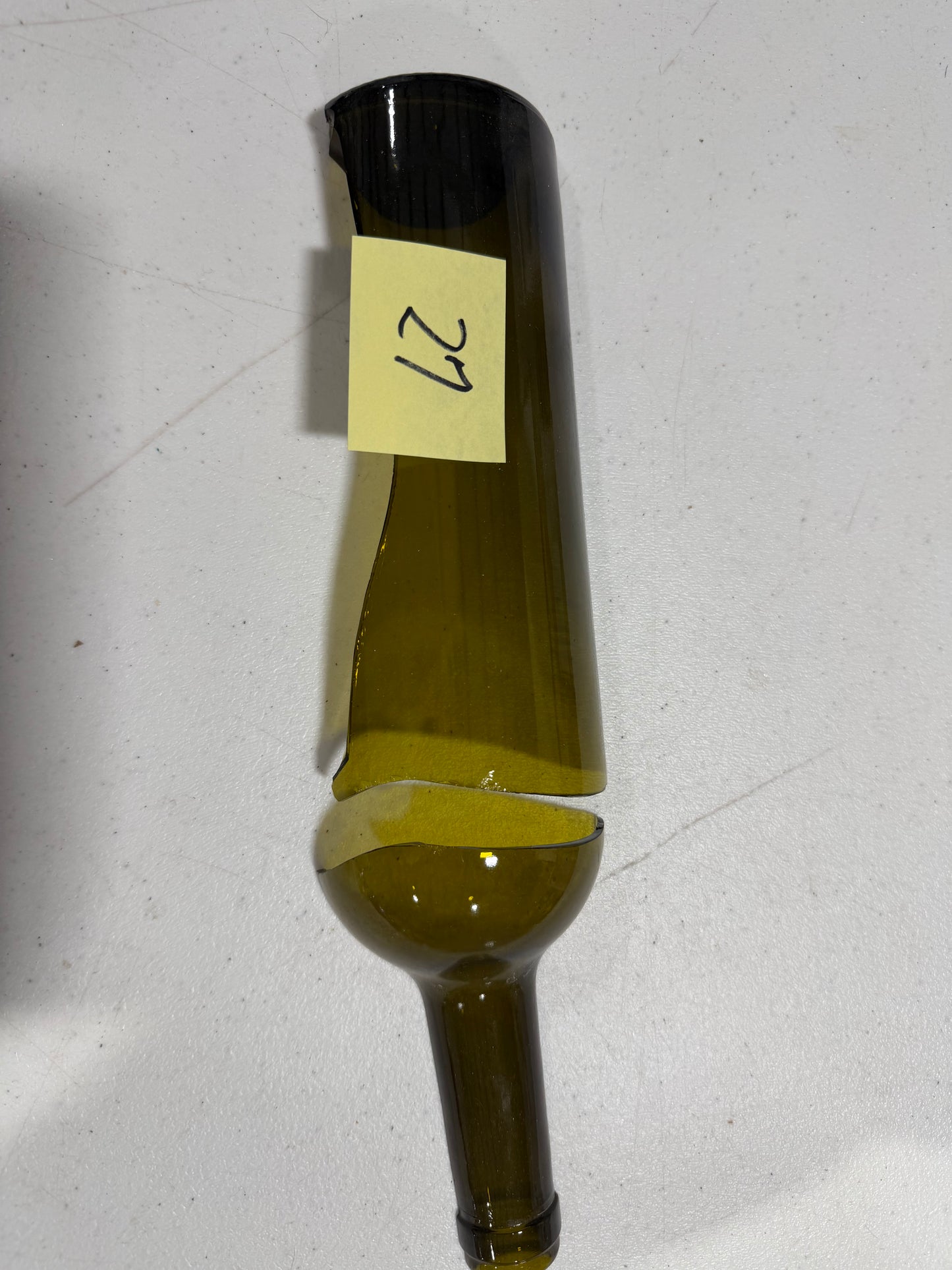 Broken Wine bottle 1/2 splits