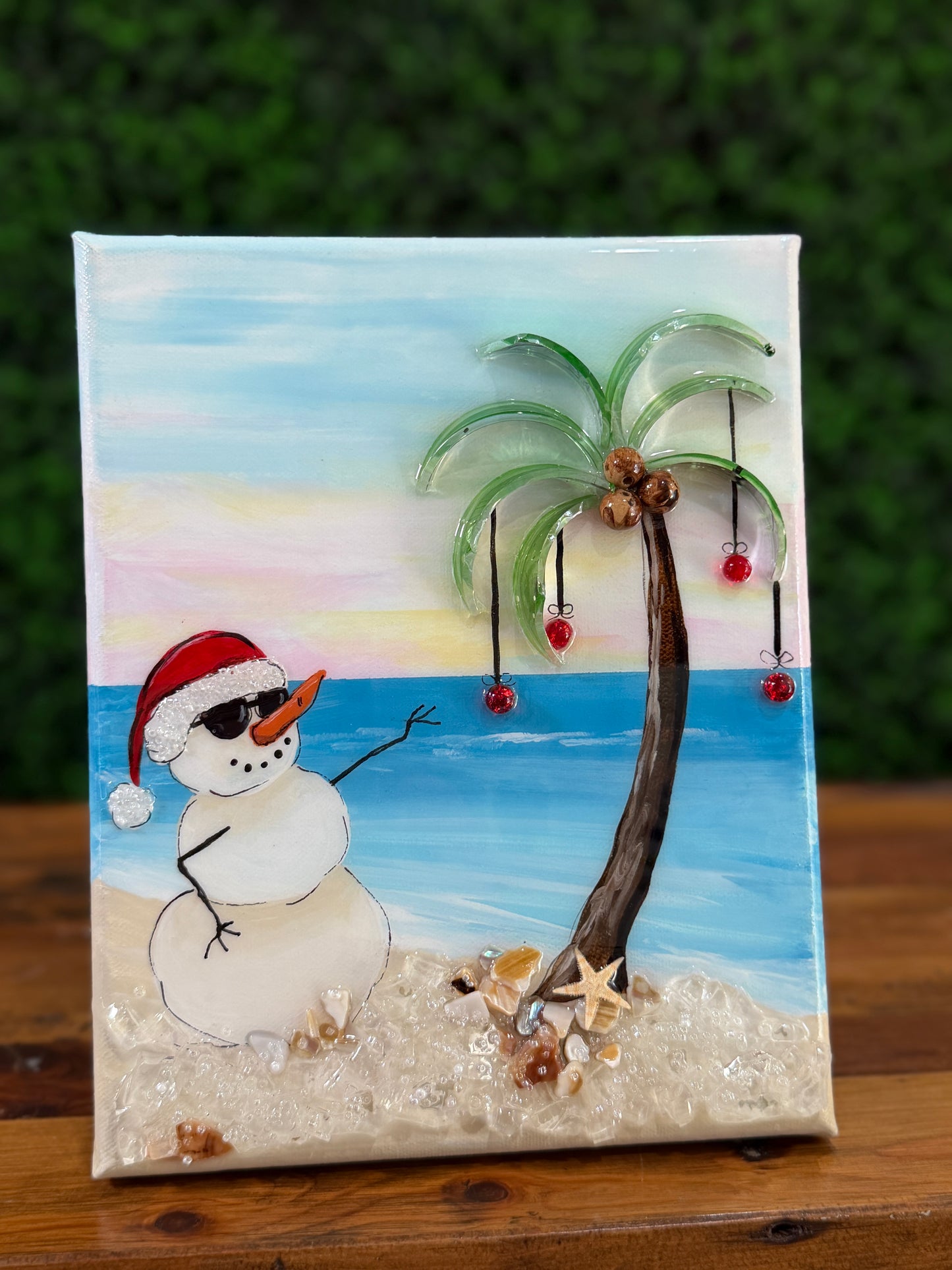 Beachy Snowman Kit + Tutorial