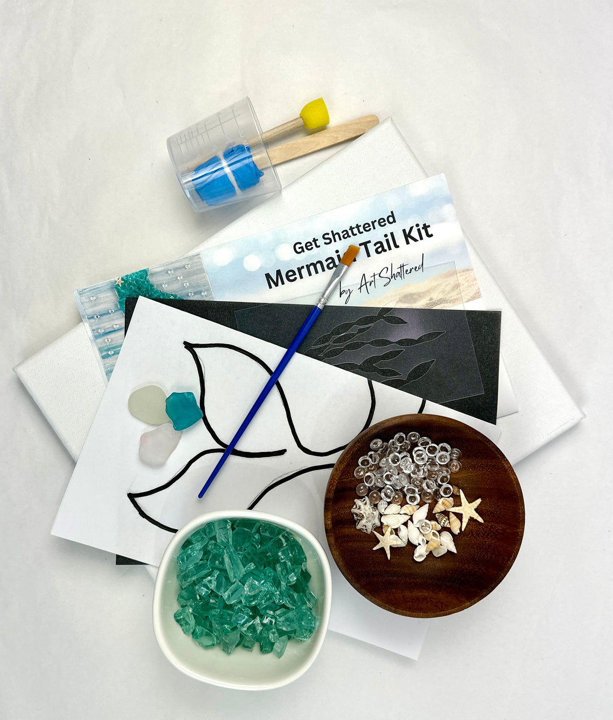 Mermaid Tail Kit + Tutorial – Art Shattered