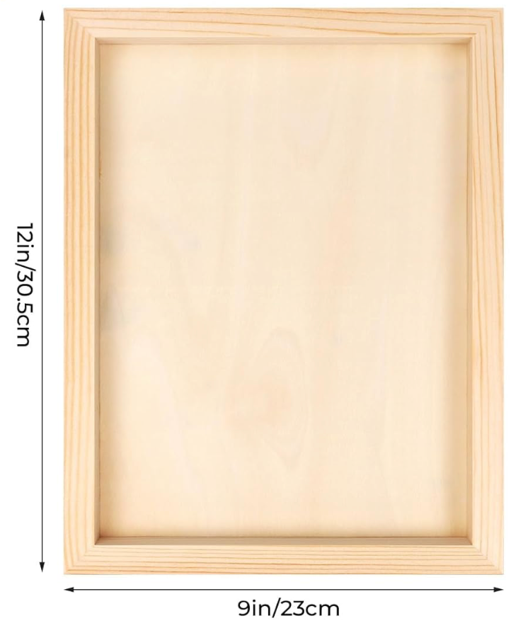 Wood Canvas Panel 9x12