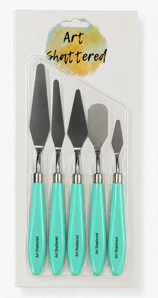 Art Shattered 5-Piece Palette Knife Set